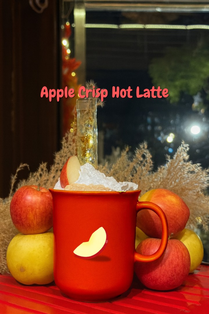 Apple Crisp Hot Latte