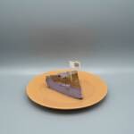 Burnt Blueberry Cheesecake Slice