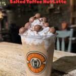 Salted Toffee nut latte