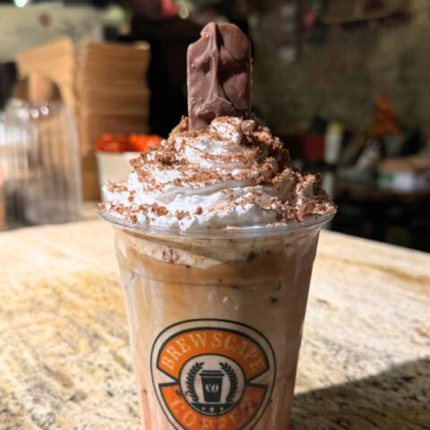 Choco cheesecake latte