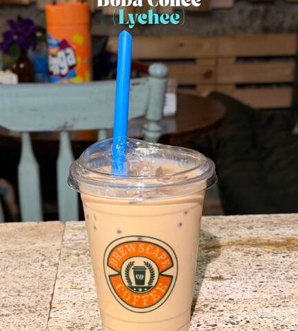 Boba Coffee Lychee Iced