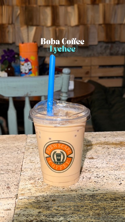 Boba Coffee (Lychee)