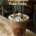 Cardamom Date Latte